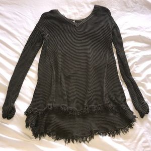 Olive Oversized Sweater